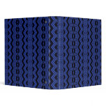 Wacky Waves Vinyl Binder