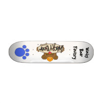 wackybearlogo, pawprintoutline1, Wacky Bear Fac... skateboards