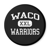 WACO - Warriors - WACO High School - Wayland Iowa magnets by customteamsportswear WACO - Warriors - WACO High School - Wayland Iowa magnets