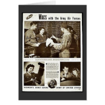 Wacs With The Army Air Forces Cards