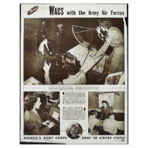 Wacs With The Army Air Forces Personalized Flyer