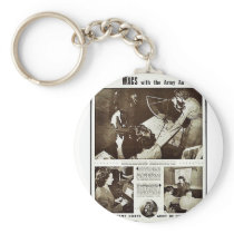 Wacs With The Army Air Forces Key Chains