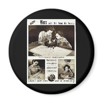 Wacs With The Army Air Forces Fridge Magnet
