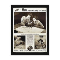 Wacs With The Army Air Forces Postcard