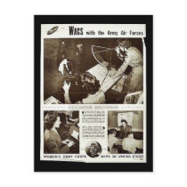 Wacs With The Army Air Forces postcards