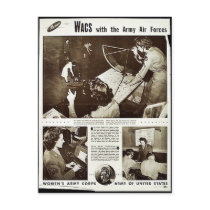 Wacs With The Army Air Forces Postcard