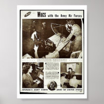 Wacs With The Army Air Forces Posters