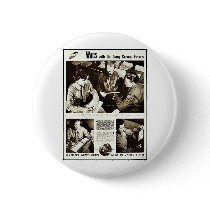Wacs With The Army Ground Forces Pinback Buttons