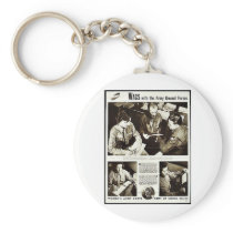 Wacs With The Army Ground Forces Key Chain