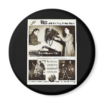 Wacs With The Army Service Forces Refrigerator Magnets