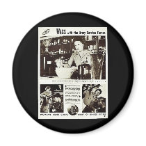 Wacs With The Army Service Forces Magnet