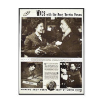 Wacs With The Army Service Forces Post Cards