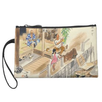 Wada Japanese Vocations In Pictures Funayado Sanzo Wristlet