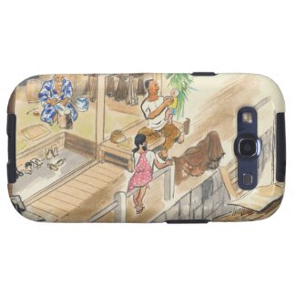 Wada Japanese Vocations In Pictures Funayado Sanzo Samsung Galaxy S3 Covers