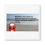 Waddles at Cocoa Beach, Florida magnets