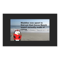Waddles at Cocoa Beach Sticker
