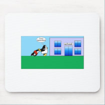 Waddles back to school mousepad mousepads