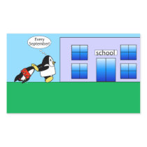 Waddles Back to School Sticker