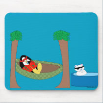 Waddles chills mouse pad mousepads