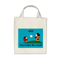 Waddles Father Day Tote Bag