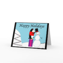 Waddles Holiday Card