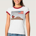 Waddles Salutes Veterans Ringer T-shirt