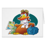Waddling Eagle Card