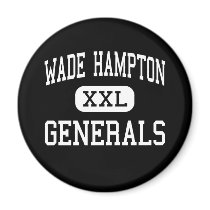 Wade Hampton - Generals - High - Greenville magnets
