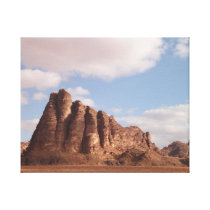 Wadi rum desert gallery wrapped canvas
