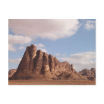 Wadi rum desert Postcard