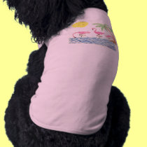 Wading Flamingos pet clothing