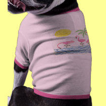 Wading Flamingos pet clothing