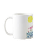 Wading Flamingos Mug
