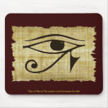 WADJET EYE OF HORUS on Papyrus Mousepad