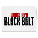 Wado Ryu Black Belt Karate cards