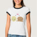 Camiseta Ringer feminina