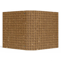 Waffle Cone Vinyl Binder