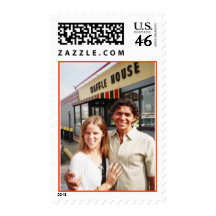 Waffle House Postage Stamp