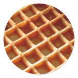 Waffle stickers