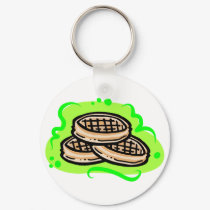 Waffles keychains by Edibility Waffles keychains