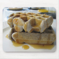 Waffles mousepads by KathyVass Waffles mousepads