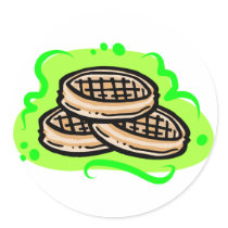 Waffles stickers