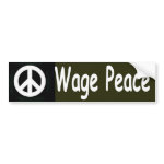 Peace Bumper Stickers