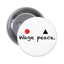 Wage Peace Button