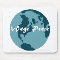 Wage Peace Mouse Mats