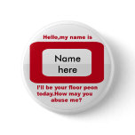 wage slave buttons