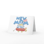 Wagon New Mom It's a Boy Greeting Card