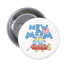Wagon New Mom It's a Boy Pins