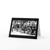 Wagon Soldiers in Belgium 1914 cards