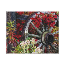Wagon Wheel 1 Wrapped Canvas